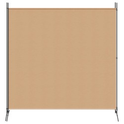 Paravent à 2 panneaux Beige 348 x 180 cm Tissu 620517620517