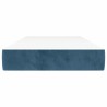 Matelas à ressorts ensachés 90 x 220 cm Bleu foncé 620519620519