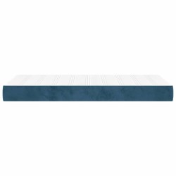 Matelas à ressorts ensachés 90 x 220 cm Bleu foncé 620519620519