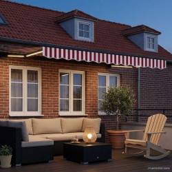 Auvent rétractable électrique 3,5 x 2,5 m 620521620521