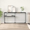 TableConsole Chêne noir 146 x 22.5 x 75 cm Bois d'ingénierie 620524620524