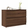 Meuble TV chêne marron 80x35x54 cm bois d'ingénierie 620531620531