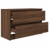 Meuble TV chêne marron 80x35x54 cm bois d'ingénierie 620531620531