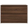 Meuble TV chêne marron 80x35x54 cm bois d'ingénierie 620531620531
