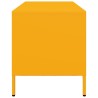 Meuble TV jaune moutarde 101,5x39x43,5 cm acier laminé à froid 620532620532