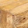 Meuble TV Bois de manguier solide 110x30x40 cm 620534620534