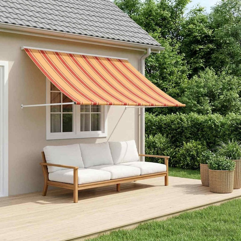 Auvent Multicolore 400 x 150 cm 620536620536