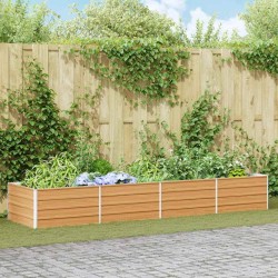 Jardinière surélevée Marron Clair 320 x 80 x 45 cm 620542620542