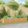 Jardinière surélevée Marron Clair 320 x 80 x 45 cm 620542620542