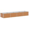 Jardinière surélevée Marron Clair 320 x 80 x 45 cm 620542620542