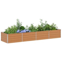 Jardinière surélevée Marron Clair 320 x 80 x 45 cm 620542620542