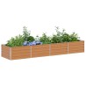 Jardinière surélevée Marron Clair 320 x 80 x 45 cm 620542620542