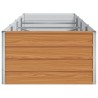 Jardinière surélevée Marron Clair 320 x 80 x 45 cm 620542620542