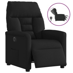 Fauteuil inclinable électrique Noir Tissu 620543620543