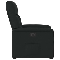 Fauteuil inclinable électrique Noir Tissu 620543620543
