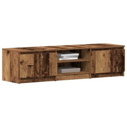 Meuble TV en bois ancien 140x40x36 cm bois d'ingénierie 620545620545