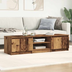 Meuble TV en bois ancien 140x40x36 cm bois d'ingénierie 620545620545