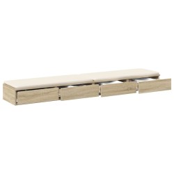 Tiroirs de lit avec tiroir Chêne Sonoma 180 x 36,5 x 16,5 cm 620553620553