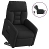 Fauteuil inclinable électrique noir tissu 620555620555