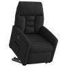 Fauteuil inclinable électrique noir tissu 620555620555