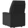 Fauteuil inclinable électrique noir tissu 620555620555