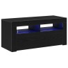 Meuble TV Chêne noir 90 x 35 x 40 cm Bois d'ingénierie 620556620556
