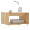 Table basse chêne sonoma 60x50x40 cm bois d'ingénierie 620558620558