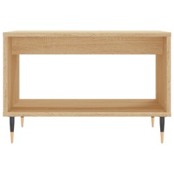 Table basse chêne sonoma 60x50x40 cm bois d'ingénierie 620558620558