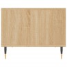 Table basse chêne sonoma 60x50x40 cm bois d'ingénierie 620558620558