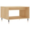 Table basse chêne sonoma 60x50x40 cm bois d'ingénierie 620558620558