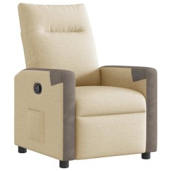 Fauteuil inclinable Crème Tissu 620560620560