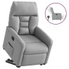 Fauteuil inclinable électrique gris clair tissu 620565620565