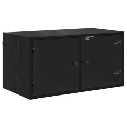 Meuble mural Chêne noir 68 x 37 x 35 cm Bois d'ingénierie 620567620567