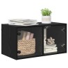 Meuble mural Chêne noir 68 x 37 x 35 cm Bois d'ingénierie 620567620567