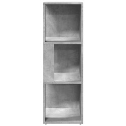 Armoire d'angle Gris béton 33x33x100 cm Bois d'ingénierie 620573620573