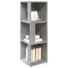 Armoire d'angle Gris béton 33x33x100 cm Bois d'ingénierie 620573620573