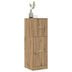 Armoire d'apothicaire chêne artisanal bois d'ingénierie 620574620574
