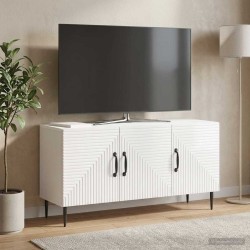Meuble TV Blanc brillant 99 x 34,5 x 50 cm Bois d'ingénierie 620575620575