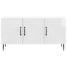 Meuble TV Blanc brillant 99 x 34,5 x 50 cm Bois d'ingénierie 620575620575