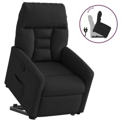 Fauteuil inclinable noir tissu 620576620576