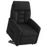 Fauteuil inclinable noir tissu 620576620576