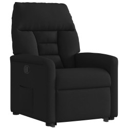 Fauteuil inclinable noir tissu 620576620576
