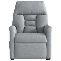 Fauteuil inclinable électrique Gris clair Tissu 620580620580