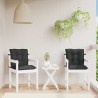 Ensemble de coussins pour chaise à dossier bas 2 pcs 620585620585