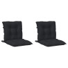 Ensemble de coussins pour chaise à dossier bas 2 pcs 620585620585