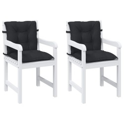Ensemble de coussins pour chaise à dossier bas 2 pcs 620585620585