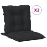 Ensemble de coussins pour chaise à dossier bas 2 pcs 620585620585