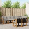 Ensemble de canapés d'extérieur 8 pcs Gris Naturel et Clair 620587620587