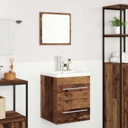 Meuble de Lavabo de Salle de Bain Marron 42 x 39 x 52 cm 620591620591