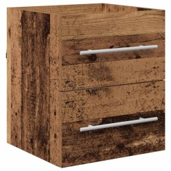 Meuble de Lavabo de Salle de Bain Marron 42 x 39 x 52 cm 620591620591